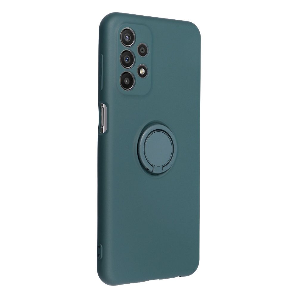 Pokrowiec Forcell Silicone Ring zielony Samsung Galaxy A27 5G / 3
