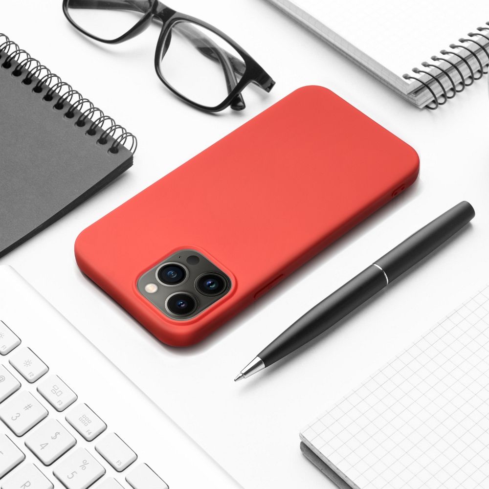 Pokrowiec Forcell Silicone r�owy Apple iPhone 12 Pro / 8