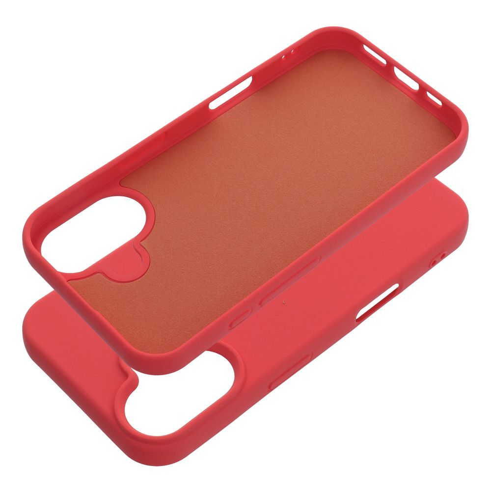 Pokrowiec Forcell Silicone r�owy Apple iPhone 16 / 11