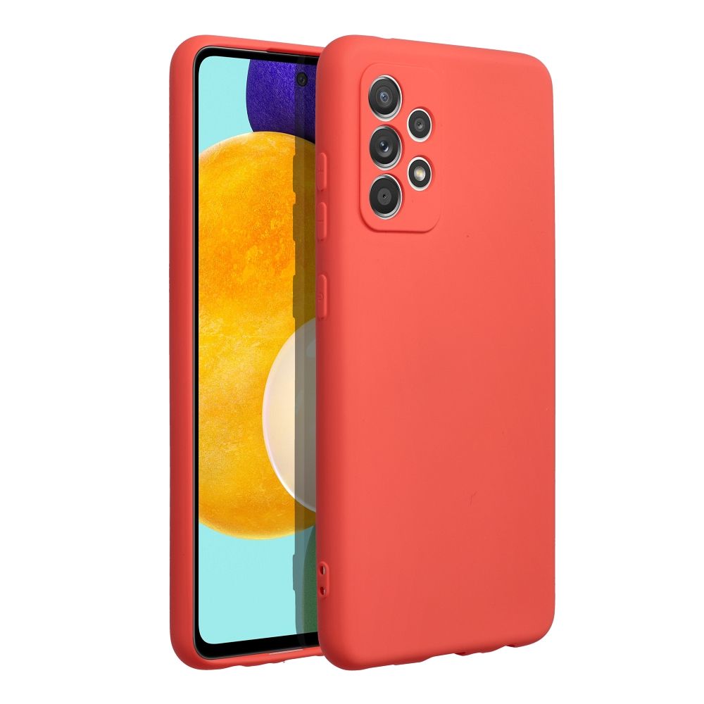 Pokrowiec Forcell Silicone r�owy Samsung Galaxy A52 / 5