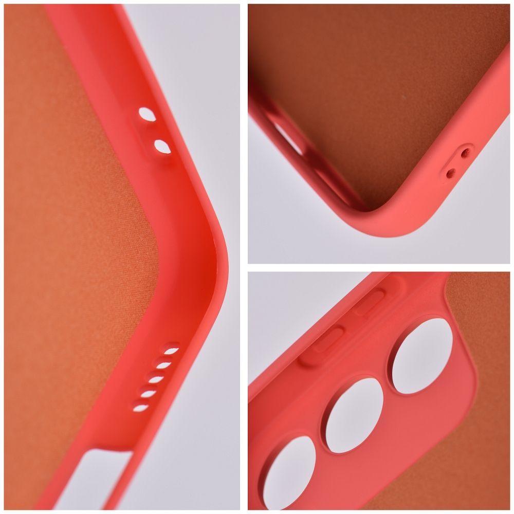 Pokrowiec Forcell Silicone r�owy Samsung Galaxy A52 / 7