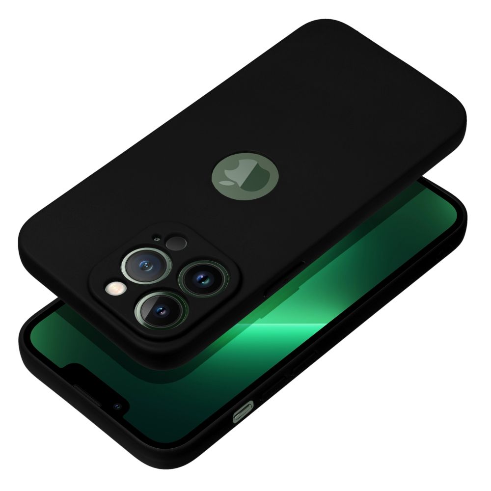Pokrowiec Forcell Soft czarny Apple iPhone 16e / 2 Pokrowiec Forcell Soft czarny Apple iPhone 16e / 2