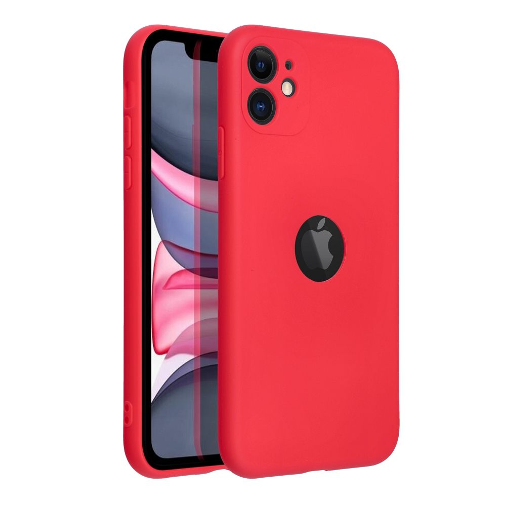 Pokrowiec Forcell Soft czerwony Apple iPhone 11 / 2