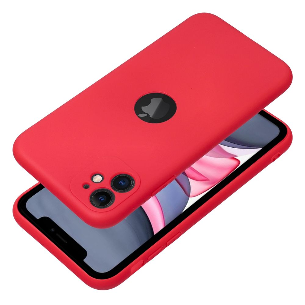 Pokrowiec Forcell Soft czerwony Apple iPhone 11 / 3