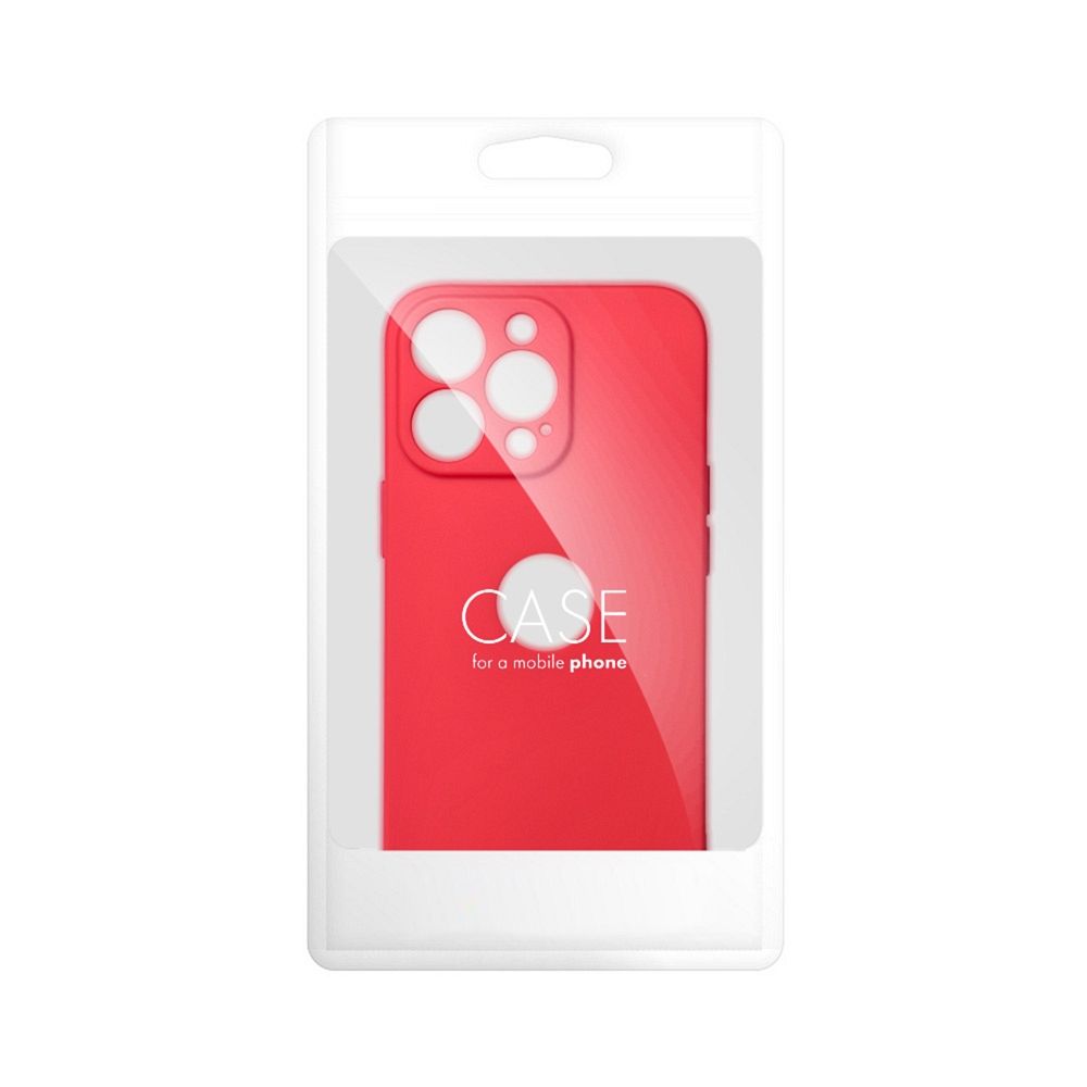Pokrowiec Forcell Soft czerwony Apple iPhone 12 / 10