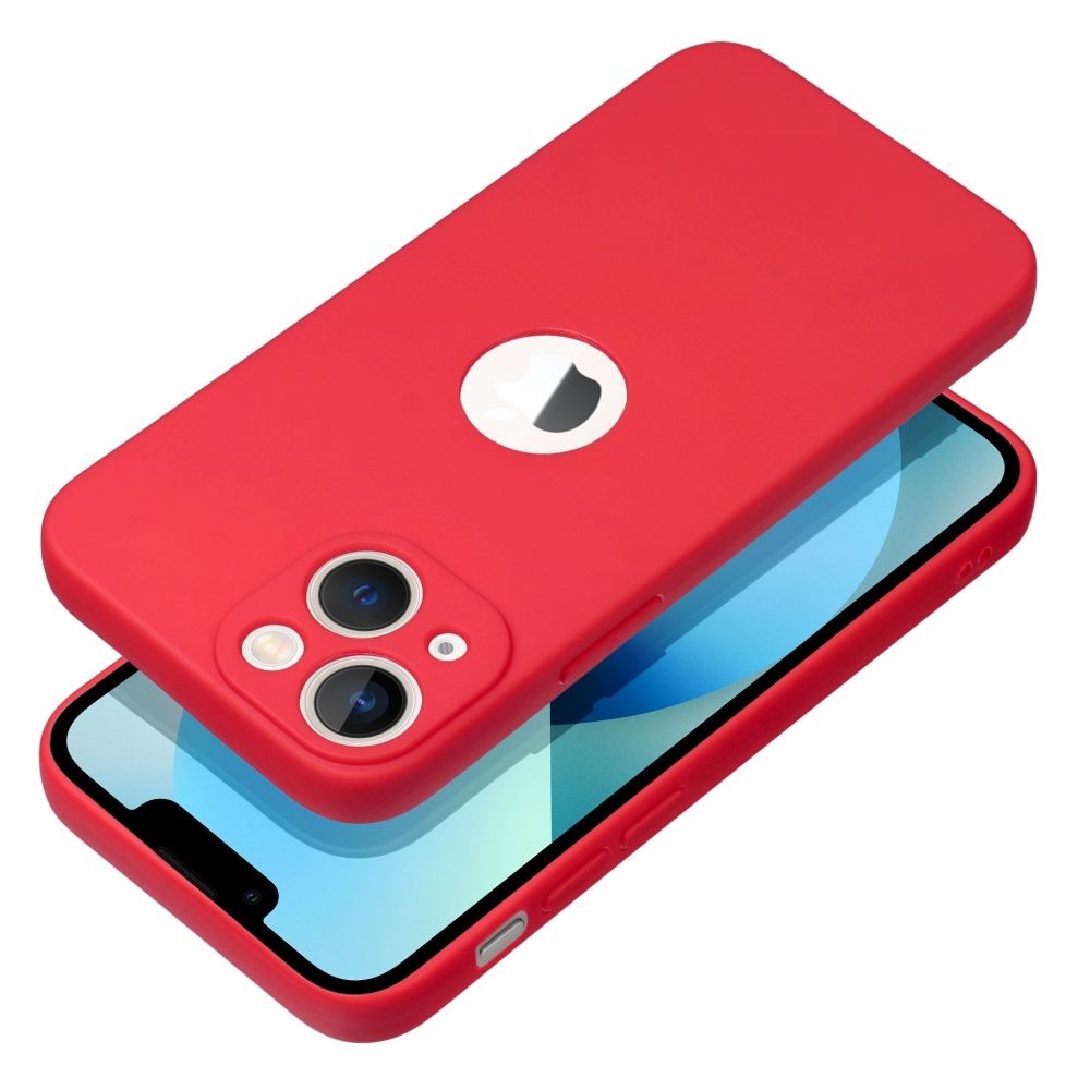 Pokrowiec Forcell Soft czerwony Apple iPhone 13 Mini / 3 Pokrowiec Forcell Soft czerwony Apple iPhone 13 Mini / 3
