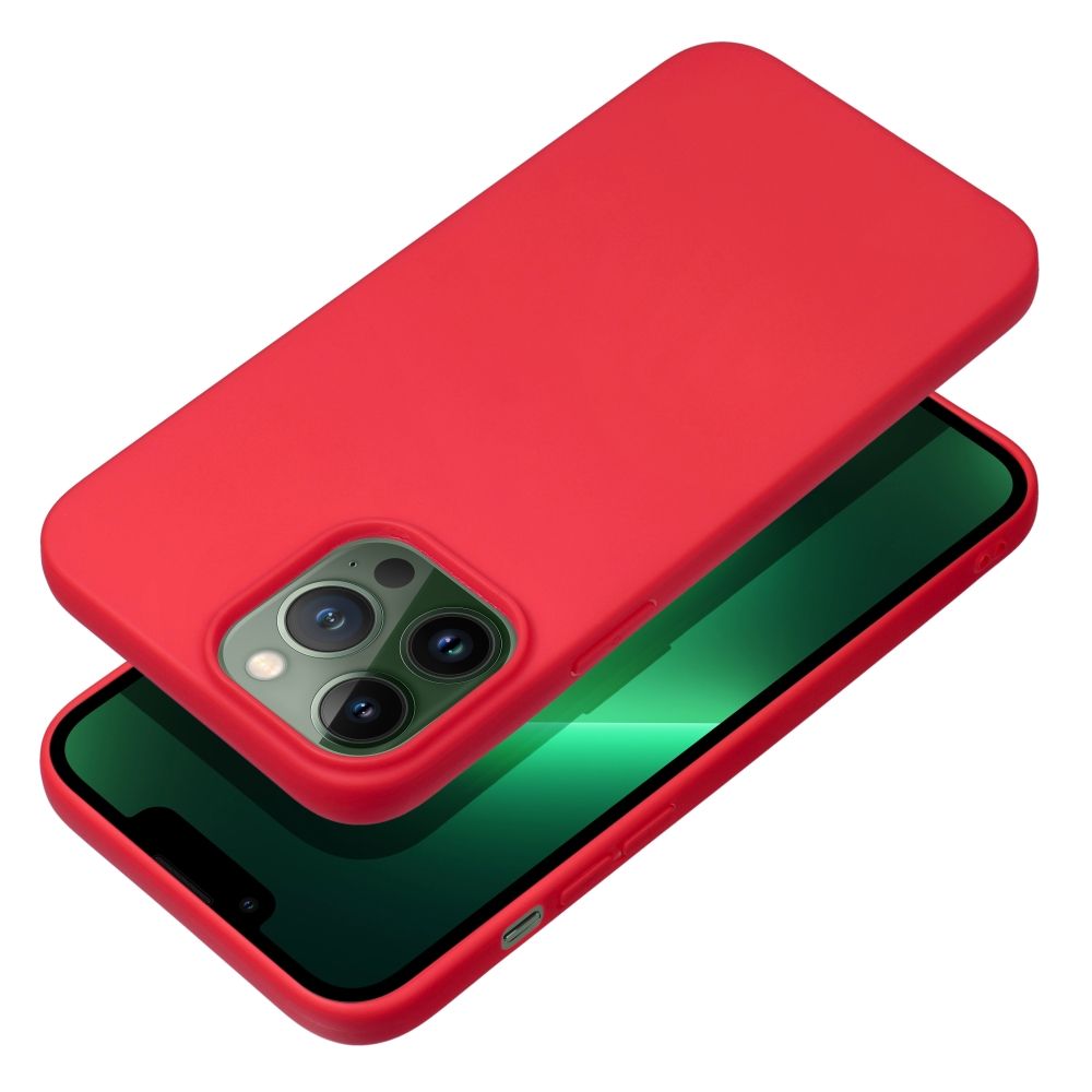 Pokrowiec Forcell Soft czerwony Apple iPhone 13 Pro Max / 3 Pokrowiec Forcell Soft czerwony Apple iPhone 13 Pro Max / 3