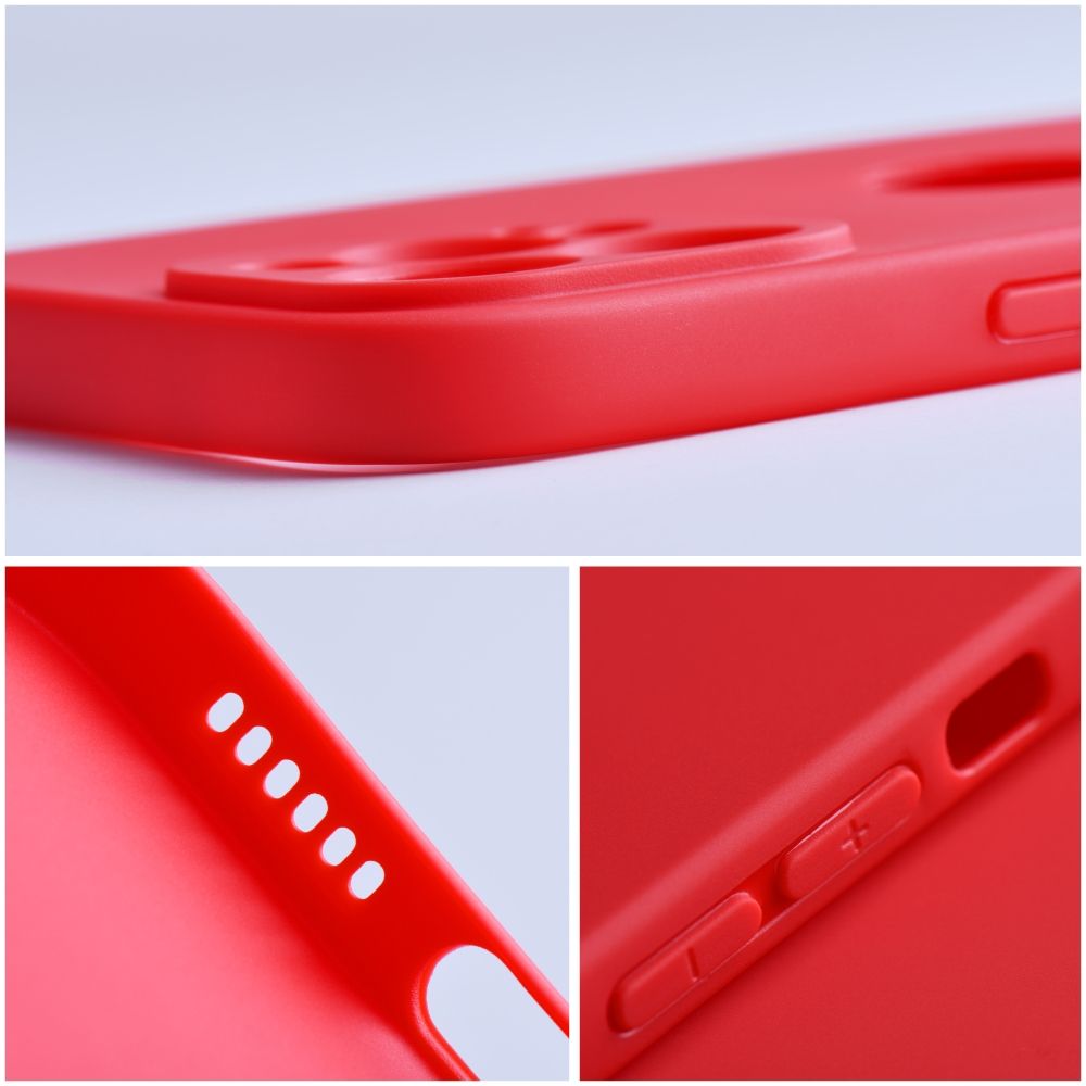Pokrowiec Forcell Soft czerwony Apple iPhone 16 Plus / 3 Pokrowiec Forcell Soft czerwony Apple iPhone 16 Plus / 3