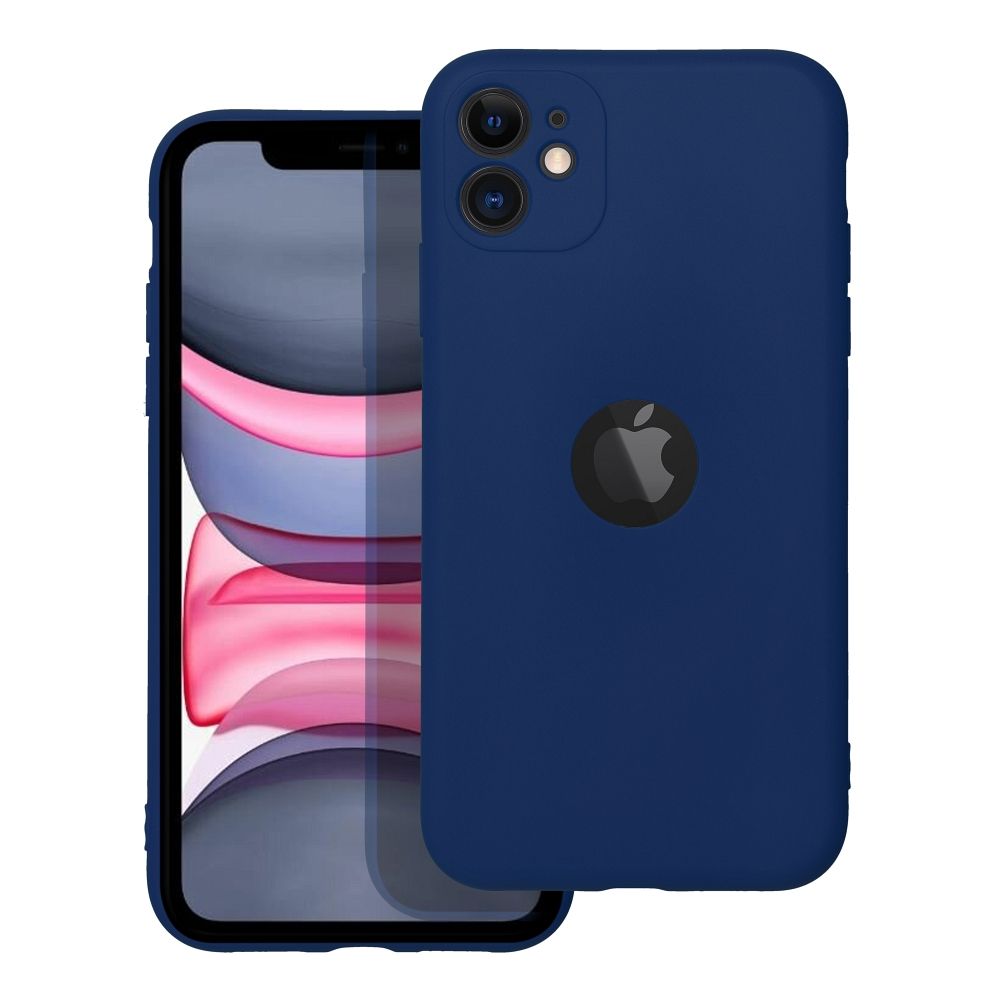 Pokrowiec Forcell Soft granatowy Apple iPhone 11