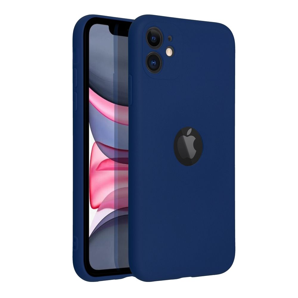 Pokrowiec Forcell Soft granatowy Apple iPhone 11 / 2 Pokrowiec Forcell Soft granatowy Apple iPhone 11 / 2