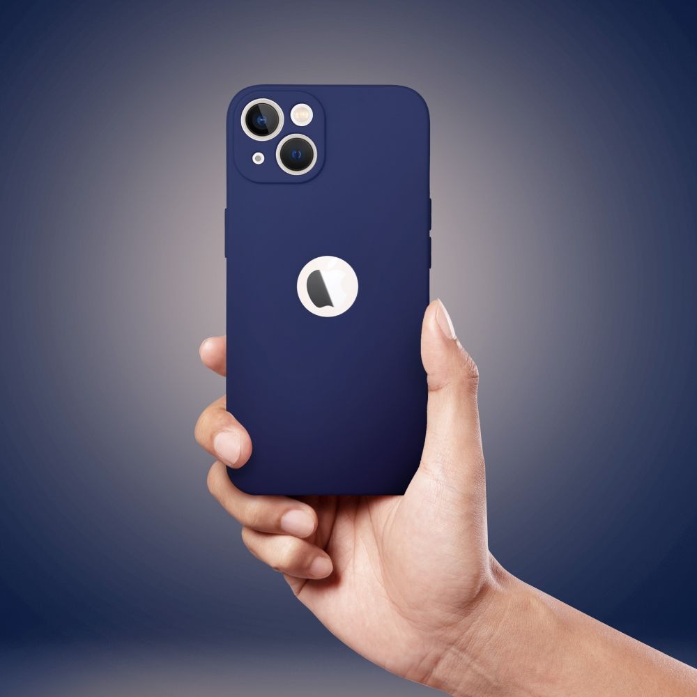 Pokrowiec Forcell Soft granatowy Apple iPhone 13 / 7 Pokrowiec Forcell Soft granatowy Apple iPhone 13 / 7