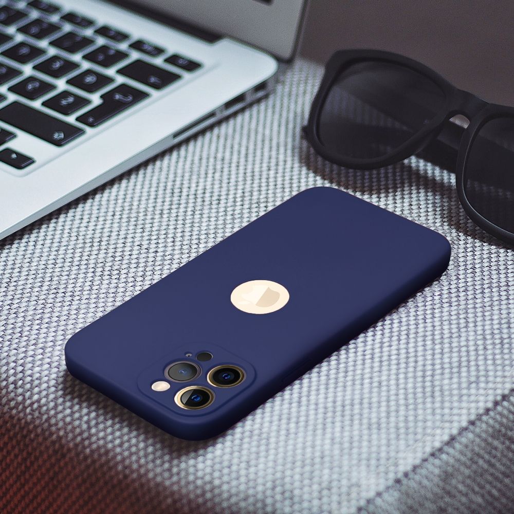 Pokrowiec Forcell Soft granatowy Apple iPhone 14 Plus / 7