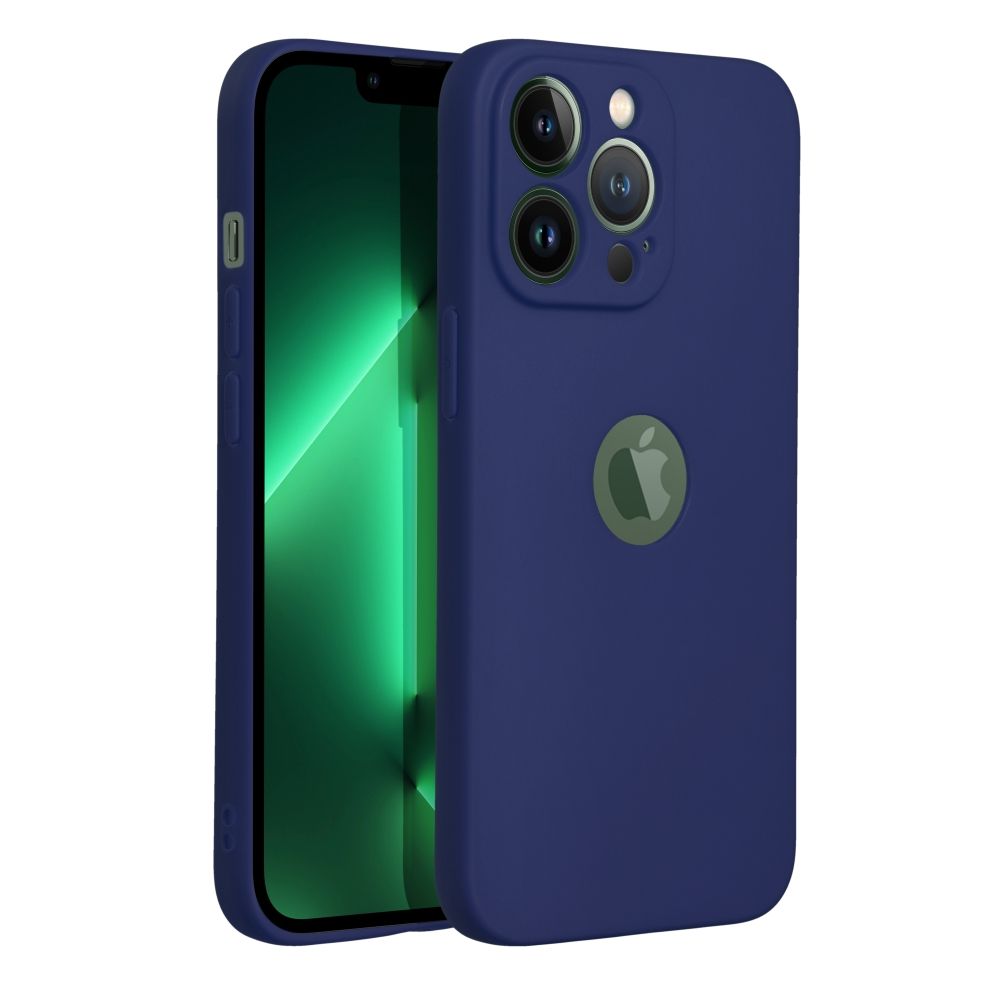 Pokrowiec Forcell Soft granatowy Apple iPhone 14 Pro / 2 Pokrowiec Forcell Soft granatowy Apple iPhone 14 Pro / 2