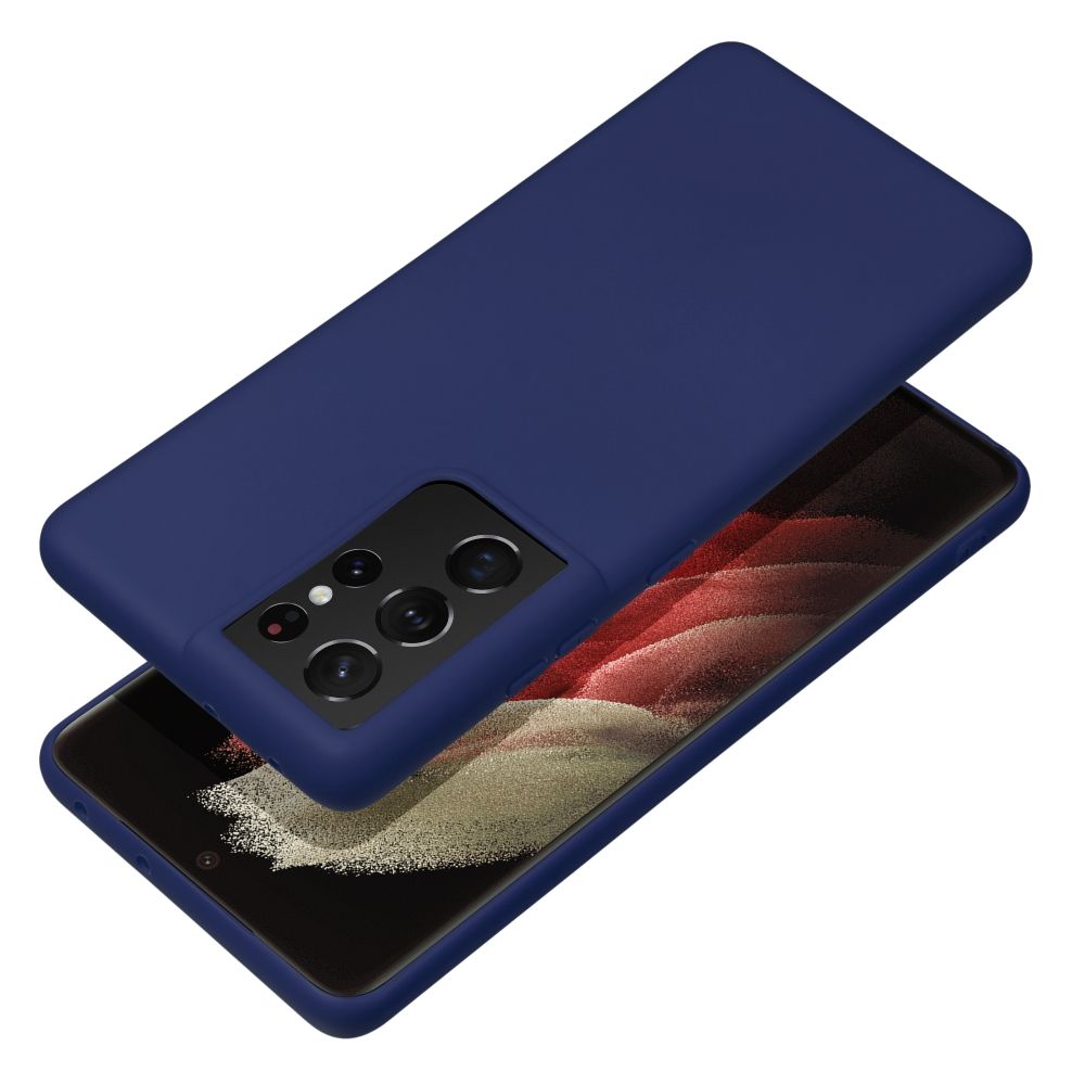 Pokrowiec Forcell Soft granatowy Samsung Galaxy S25 Plus / 10 Pokrowiec Forcell Soft granatowy Samsung Galaxy S25 Plus / 10