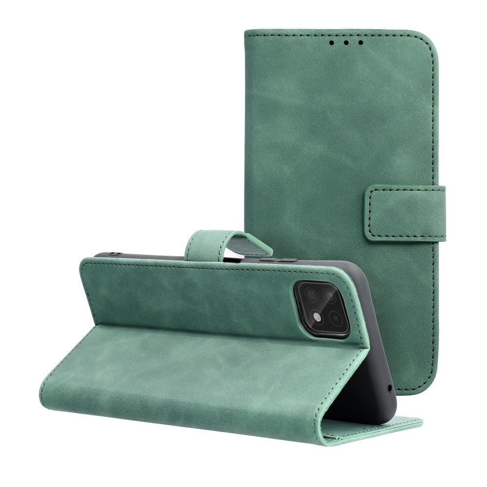 Pokrowiec Forcell Tender Book zielony Samsung Galaxy A22 5G