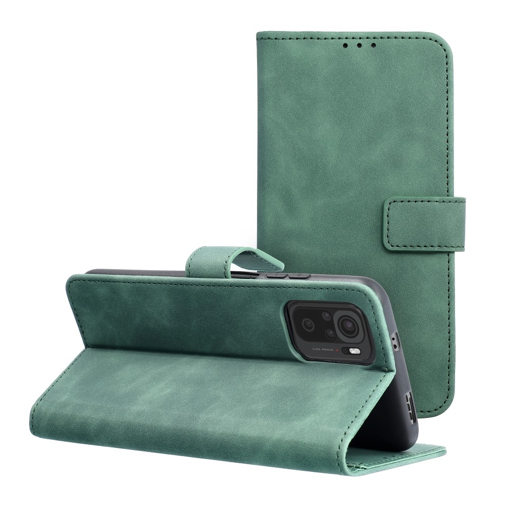 Pokrowiec Forcell Tender Book zielony Xiaomi Redmi Note 10