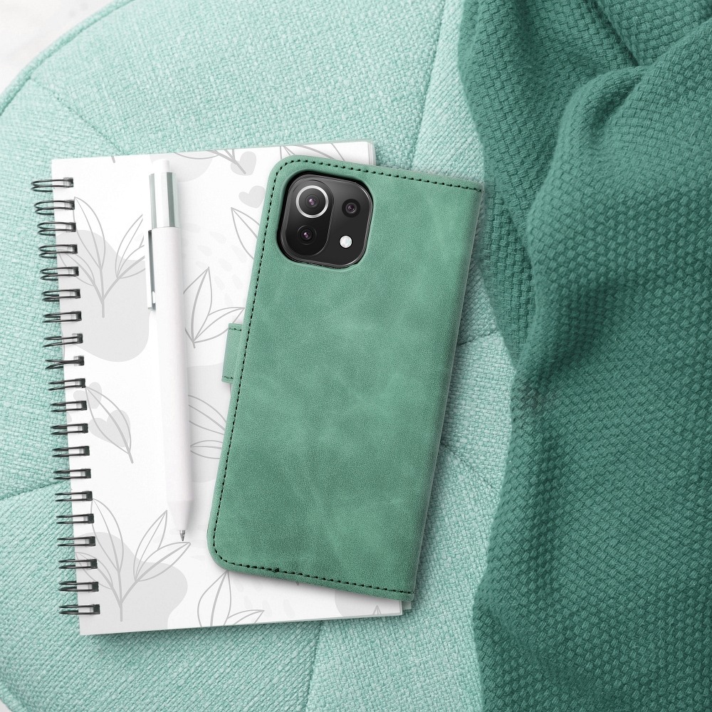 Pokrowiec Forcell Tender Book zielony Xiaomi Redmi Note 10 / 3
