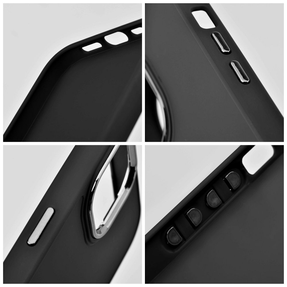 Pokrowiec FRAME czarny Apple iPhone SE 2022 / 5