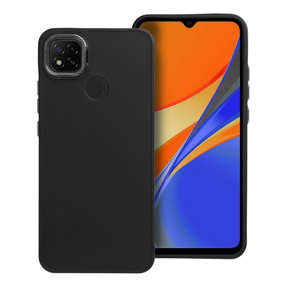 Pokrowiec FRAME czarny Xiaomi Redmi 9C NFC