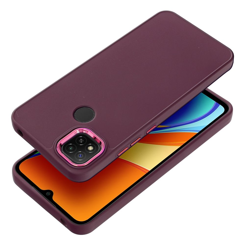 Pokrowiec FRAME fioletowy Xiaomi Redmi 9C NFC / 3