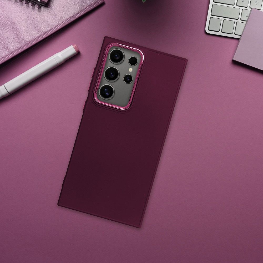 Pokrowiec FRAME fioletowy Xiaomi Redmi Note 14 Pro Plus 5G / 3 Pokrowiec FRAME fioletowy Xiaomi Redmi Note 14 Pro Plus 5G / 3