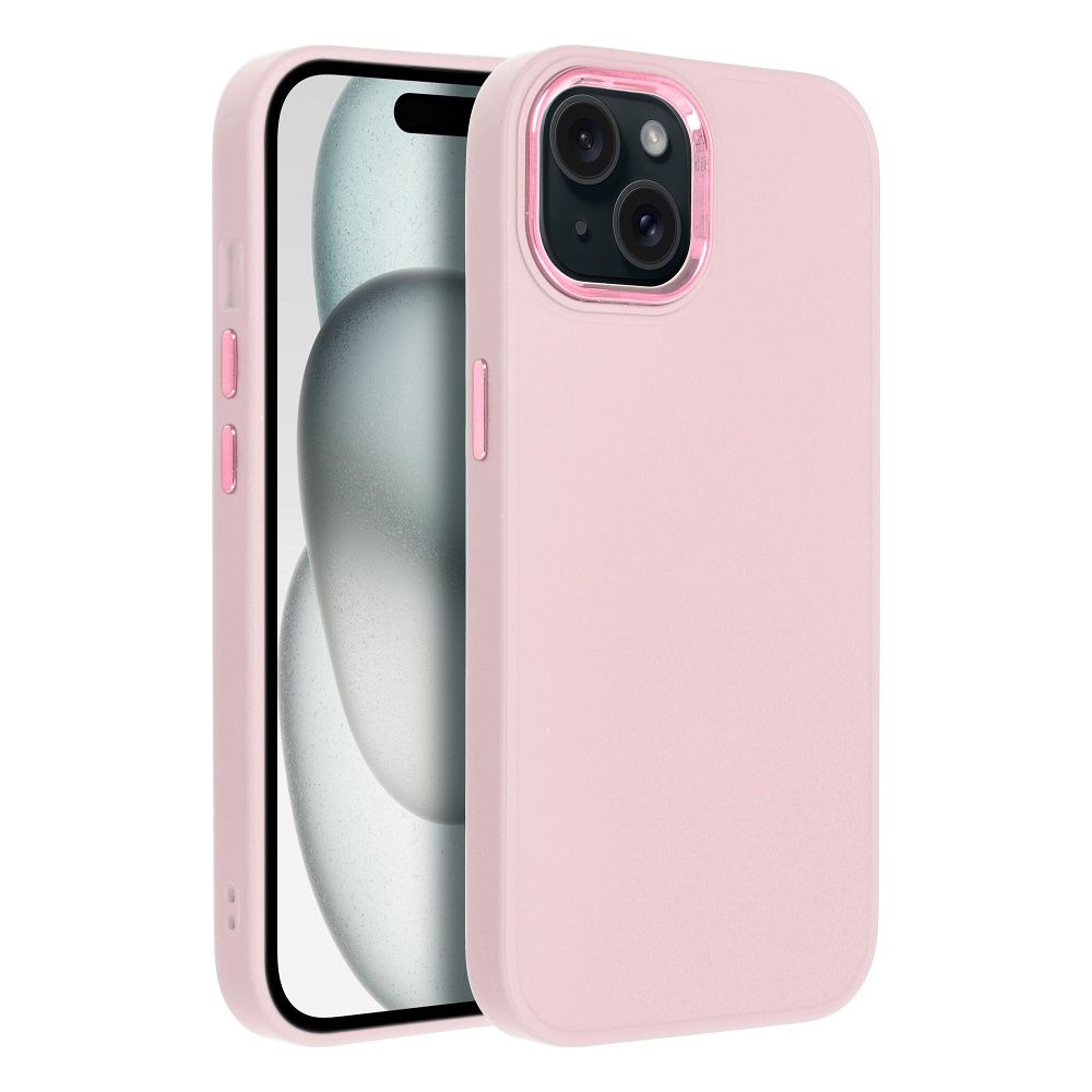 Pokrowiec FRAME jasnor�owy Apple iPhone 15 / 2