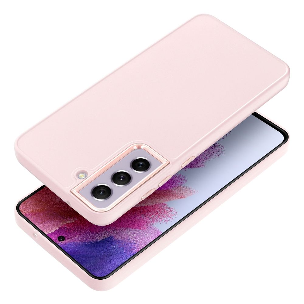 Pokrowiec FRAME jasnor�owy Samsung S21 FE / 2