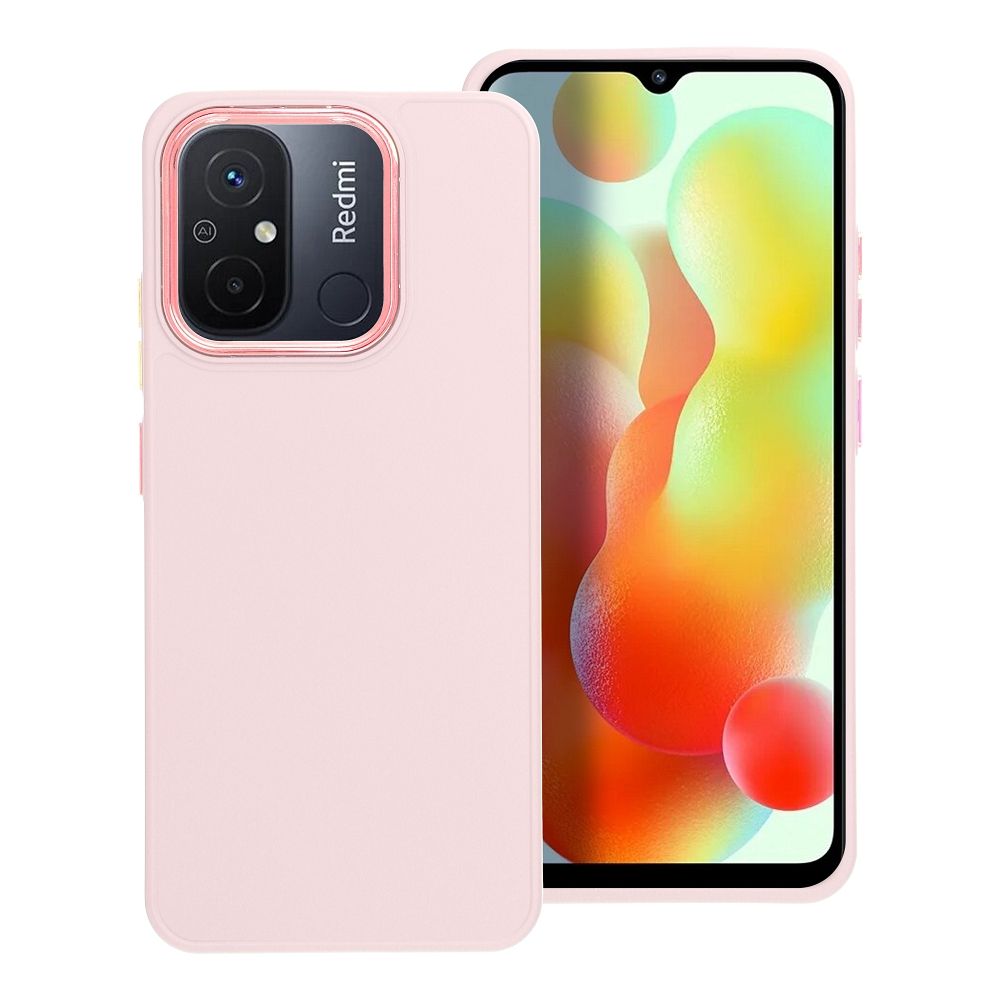 Pokrowiec FRAME jasnor�owy Xiaomi Redmi 12C