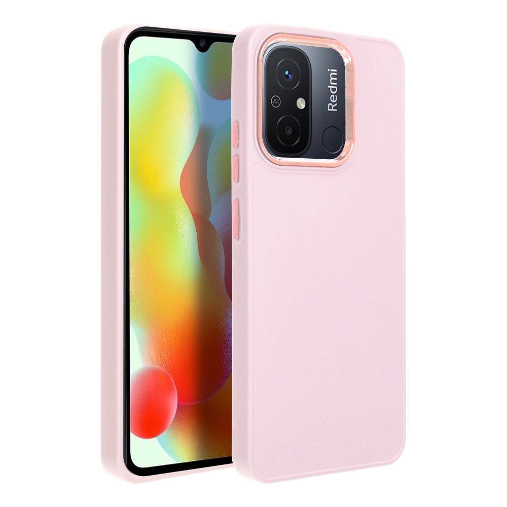 Pokrowiec FRAME jasnor�owy Xiaomi Redmi 12C / 2