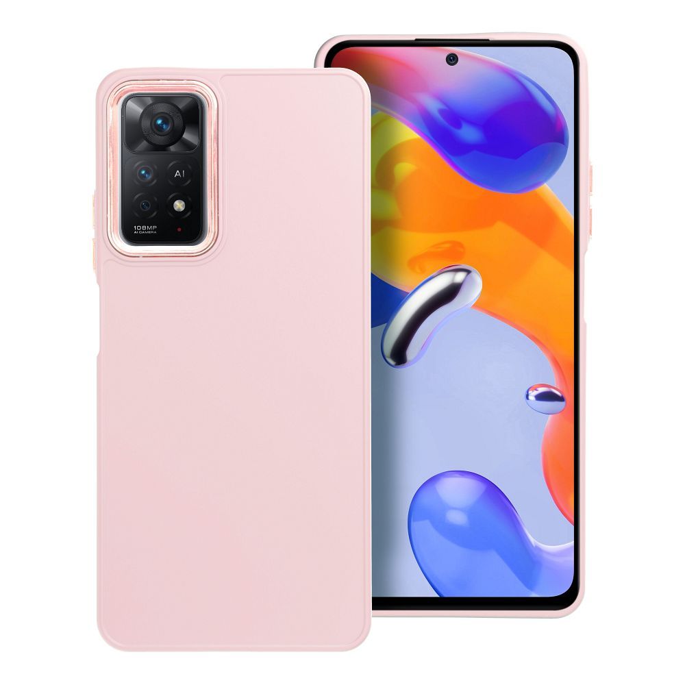 Pokrowiec FRAME jasnor�owy Xiaomi Redmi Note 11 Pro