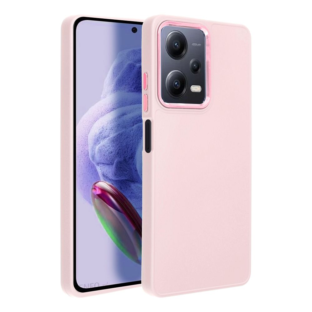 Pokrowiec FRAME jasnor�owy Xiaomi Redmi Note 12 Pro 5G / 2