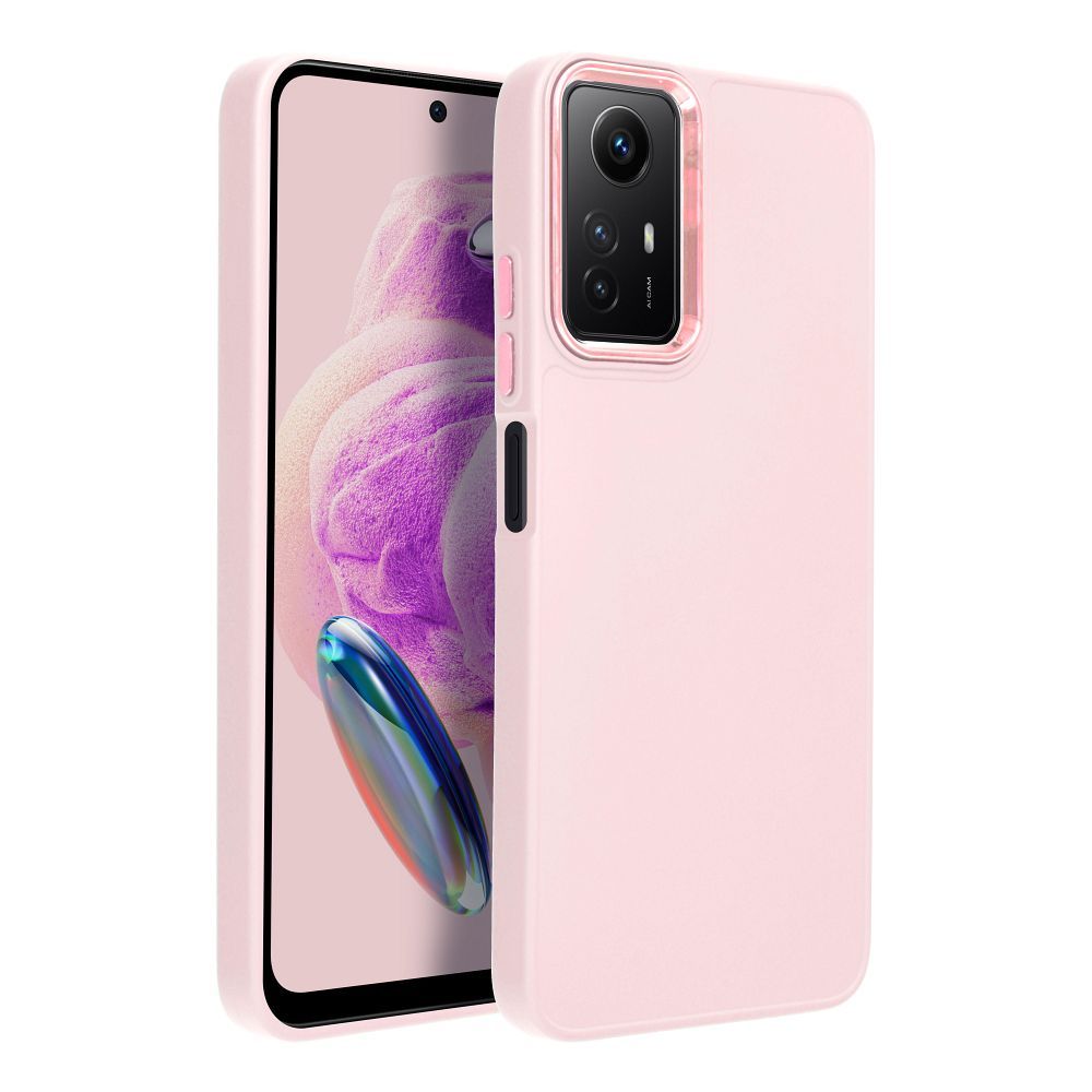 Pokrowiec FRAME jasnor�owy Xiaomi Redmi Note 12S / 2