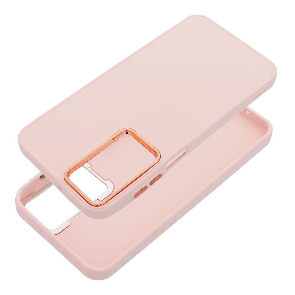 Pokrowiec FRAME jasnoróżowy Xiaomi Redmi Note 14 5G / 5 Pokrowiec FRAME jasnoróżowy Xiaomi Redmi Note 14 5G / 5