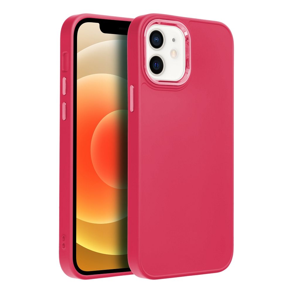 Pokrowiec FRAME malinowy Apple iPhone 12 / 2 Pokrowiec FRAME malinowy Apple iPhone 12 / 2