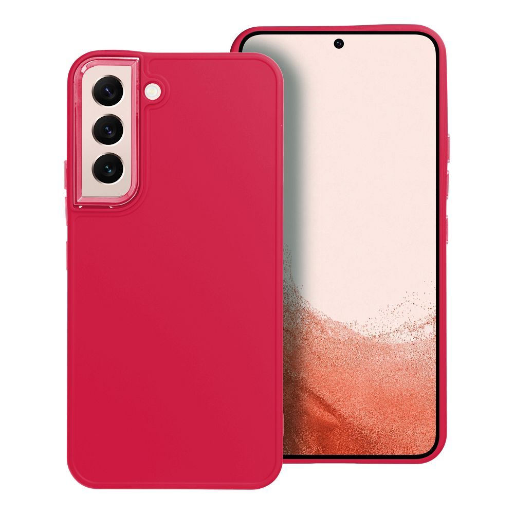 Pokrowiec FRAME malinowy Samsung Galaxy S22