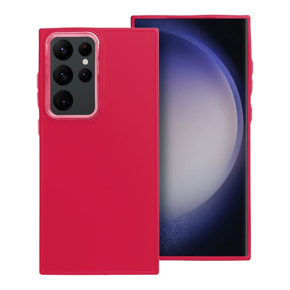 Pokrowiec FRAME malinowy Samsung Galaxy S23 Ultra