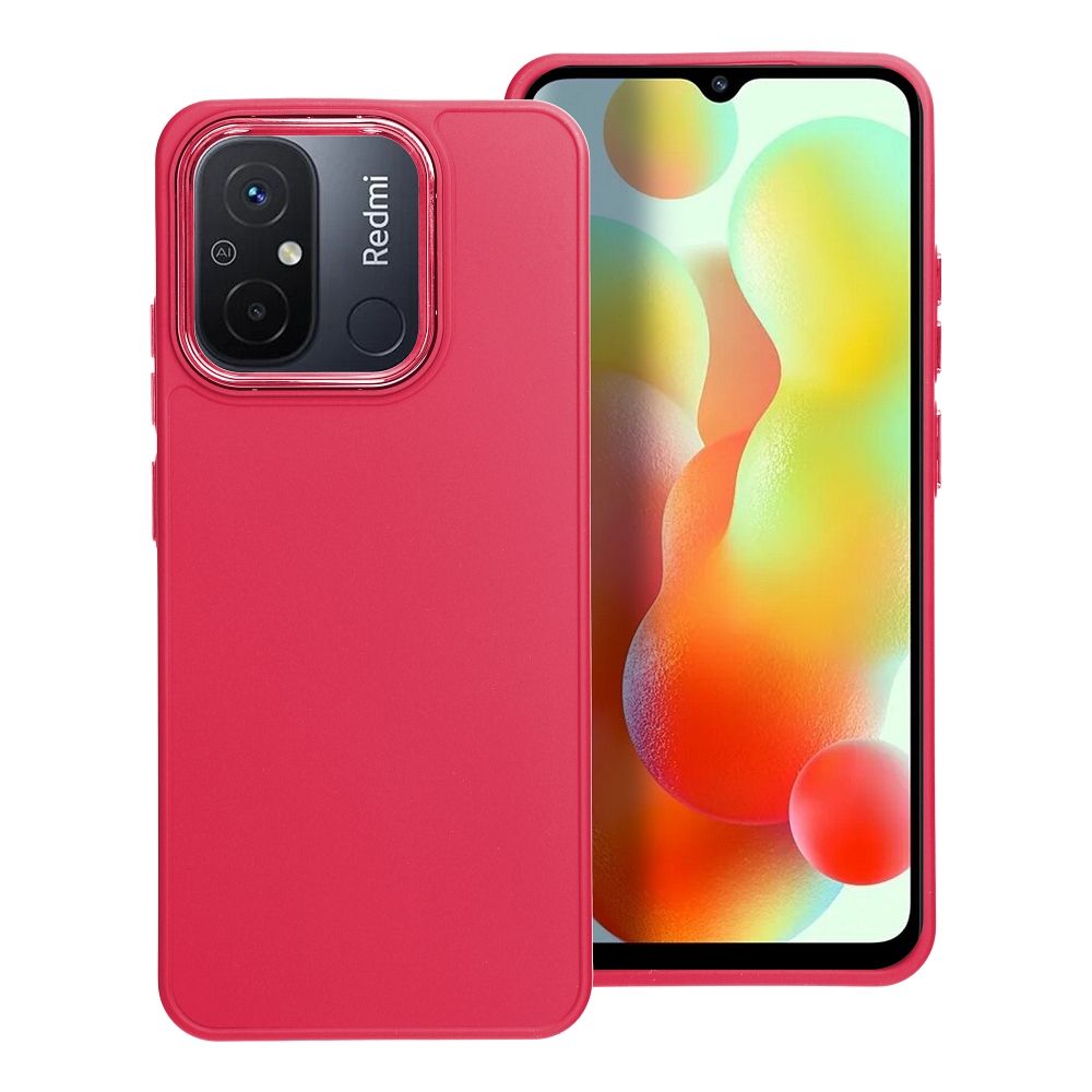 Pokrowiec FRAME malinowy Xiaomi Redmi 12C