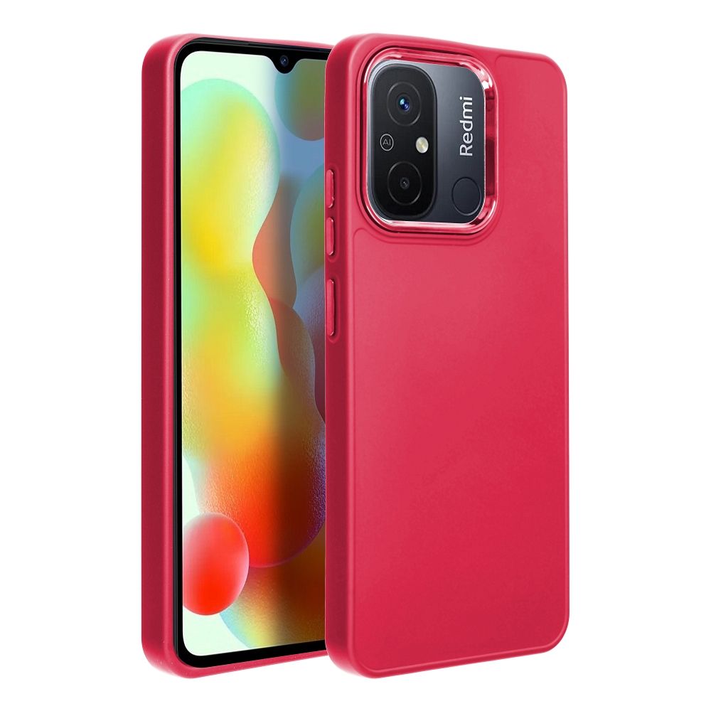 Pokrowiec FRAME malinowy Xiaomi Redmi 12C / 2