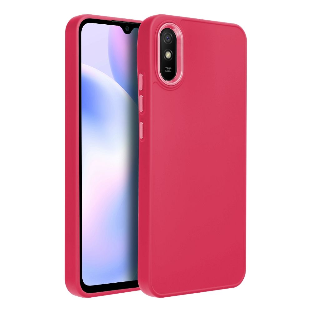 Pokrowiec FRAME malinowy Xiaomi Redmi 9AT / 2
