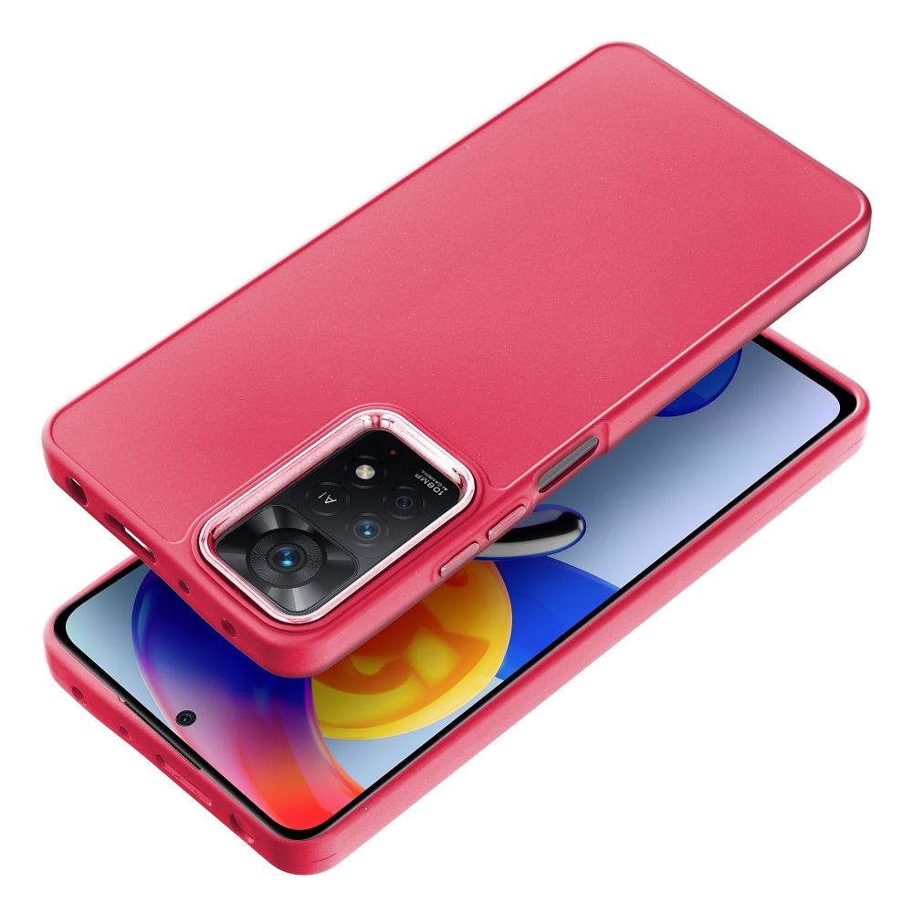 Pokrowiec FRAME malinowy Xiaomi Redmi Note 11 Pro / 3