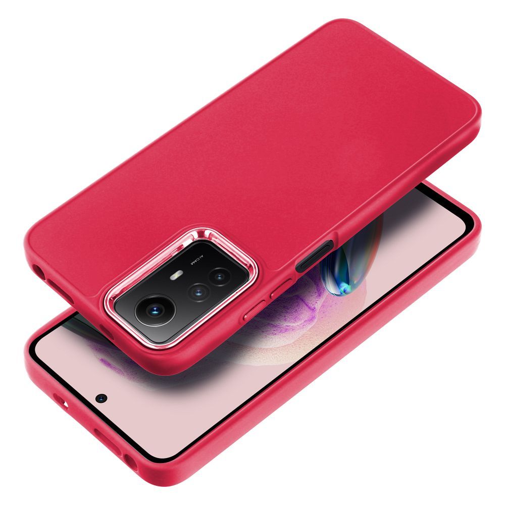 Pokrowiec FRAME malinowy Xiaomi Redmi Note 12S / 3