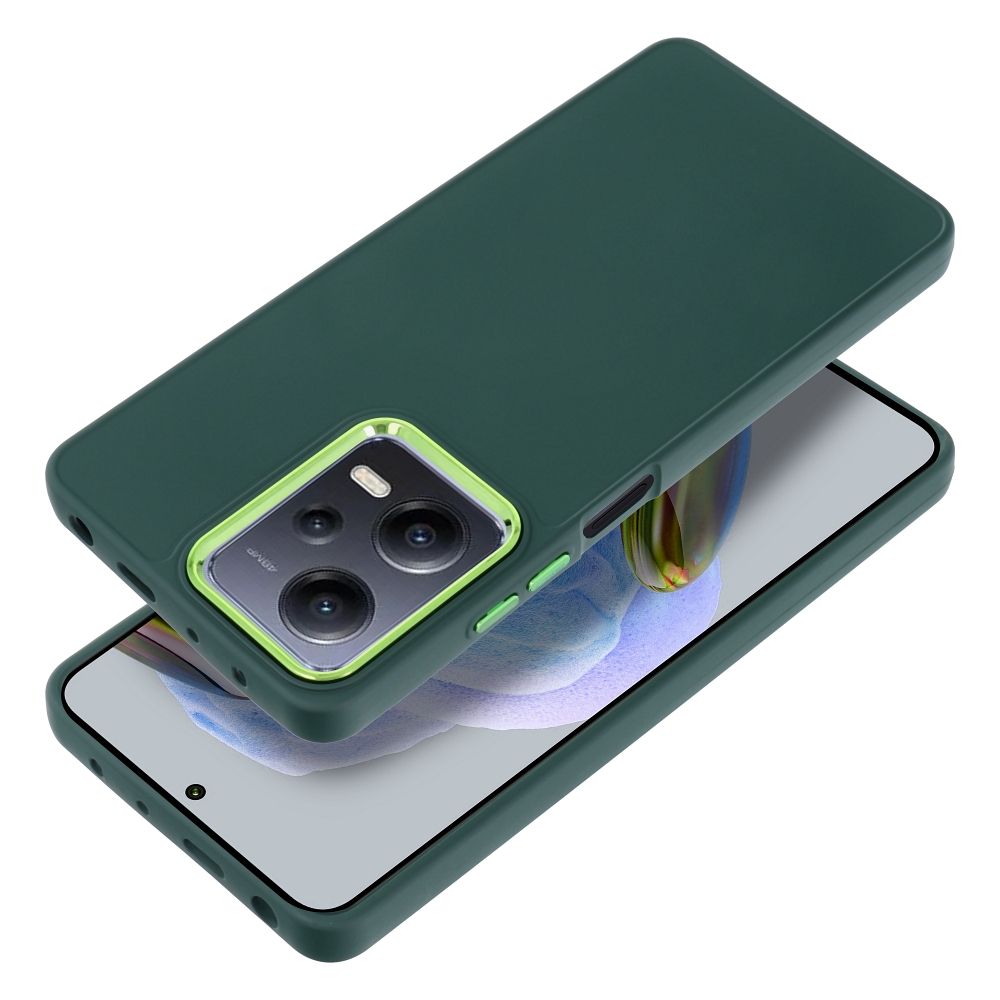 Pokrowiec FRAME zielony Xiaomi Redmi Note 12 Pro 5G / 3