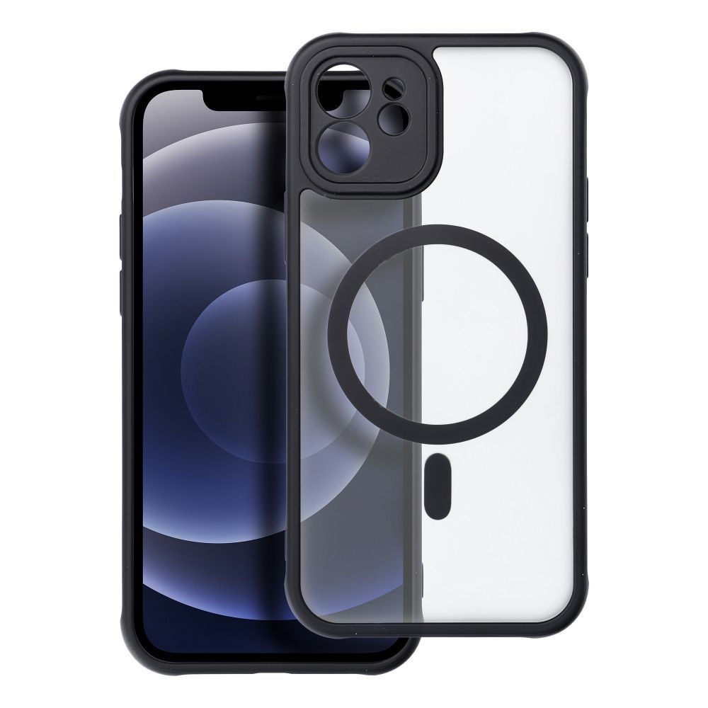 Pokrowiec Full Matte Mag Cover MagSafe czarny Apple iPhone 12 Pokrowiec Full Matte Mag Cover MagSafe czarny Apple iPhone 12