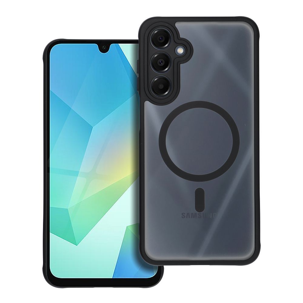 Pokrowiec Full Matte Mag Cover MagSafe czarny Samsung Galaxy A16 4G