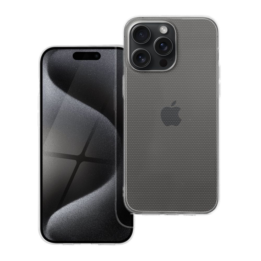Pokrowiec Clear Case 2mm przeroczysty Apple iPhone 15 Pro Max