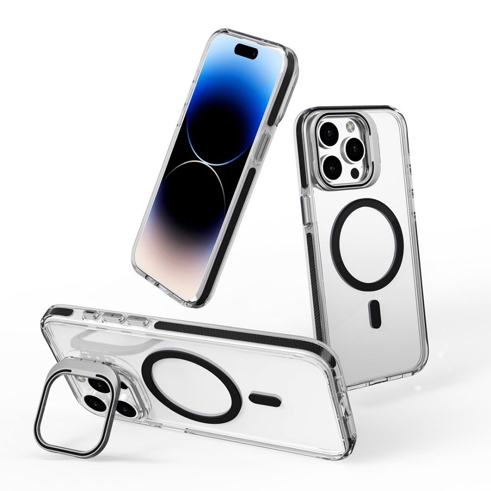 Pokrowiec Futerał LENS MAG COVER z MagSafe czarny Apple iPhone 15 Pro Max / 2 Pokrowiec Futerał LENS MAG COVER z MagSafe czarny Apple iPhone 15 Pro Max / 2