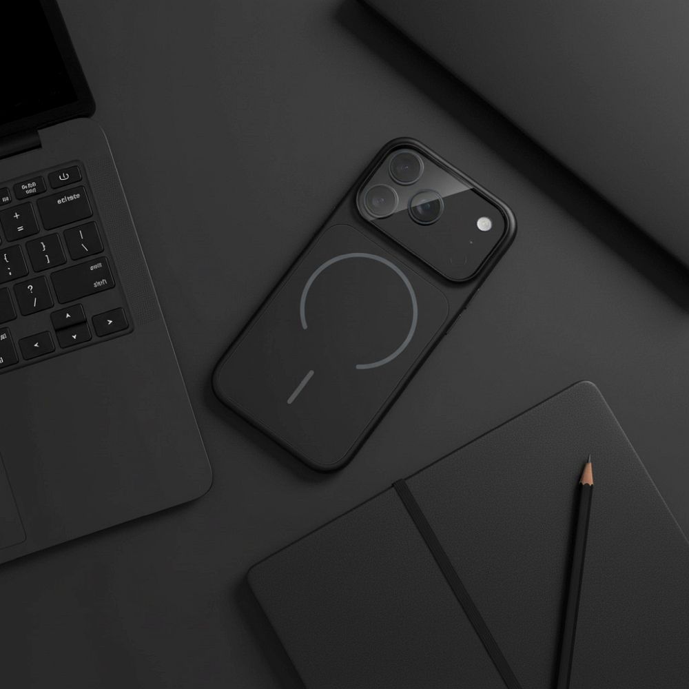 Pokrowiec Futerał MAKE 17 MagSafe czarny Apple iPhone 16 / 6 Pokrowiec Futerał MAKE 17 MagSafe czarny Apple iPhone 16 / 6