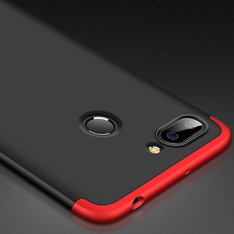 Pokrowiec GKK 360 Protection Case czarno-czerwony Xiaomi Redmi 6 / 8