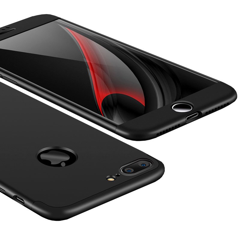Pokrowiec GKK 360 Protection Case czarny Apple iPhone 7 Plus