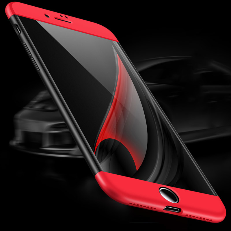 Pokrowiec GKK 360 Protection Case czarny Apple iPhone 7 Plus / 2